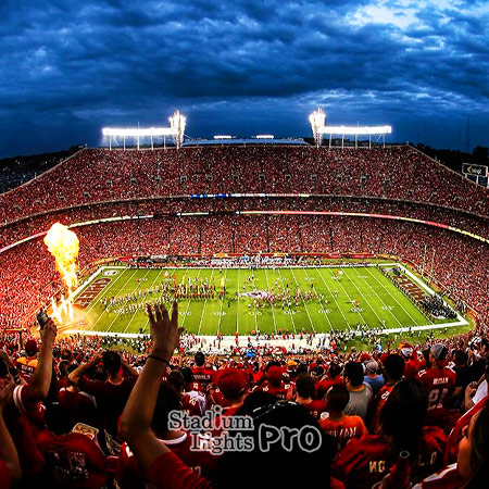 Arrowhead Stadium lighting design