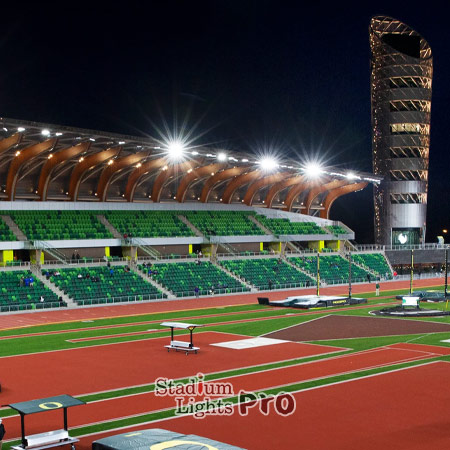 Hayward Field lighting system