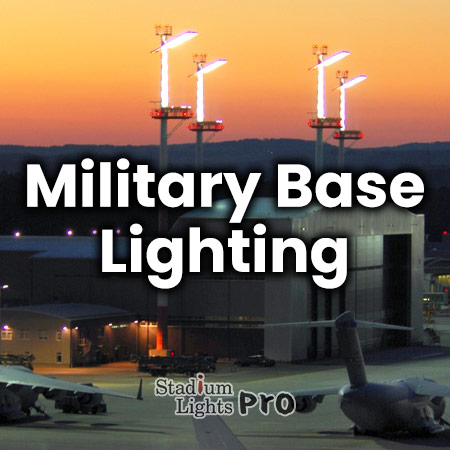 LED military base lighting