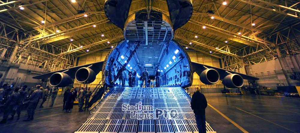 LED military hangar lights