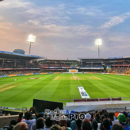 M. Chinnaswamy Stadium lighting system