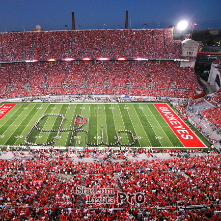 Ohio stadium lighting