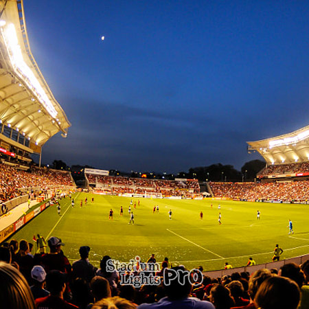 Rio Tinto Stadium lighting system