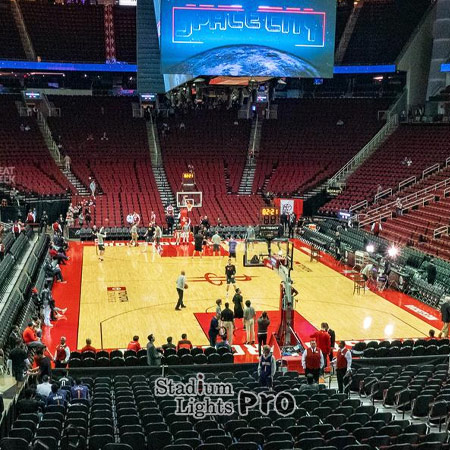 Toyota Center lighting system