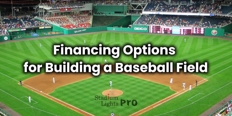 baseball field building financing