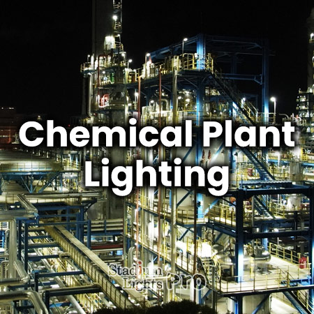 chemical plant lights