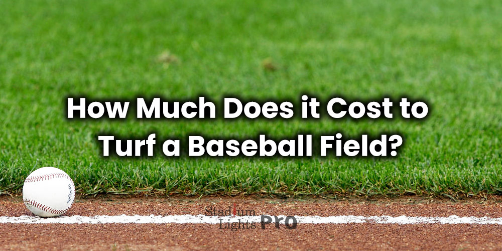 cost to turf baseball field