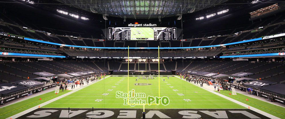 directional LED stadium lights with advanced lens