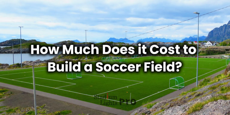 how much does it cost to build a soccer field