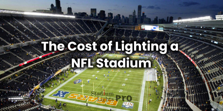 how much does it cost to light up a NFL stadium