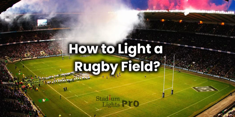 how to light a rugby pitch