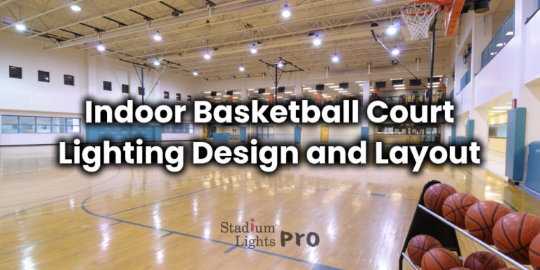 indoor basketball gym lighting design