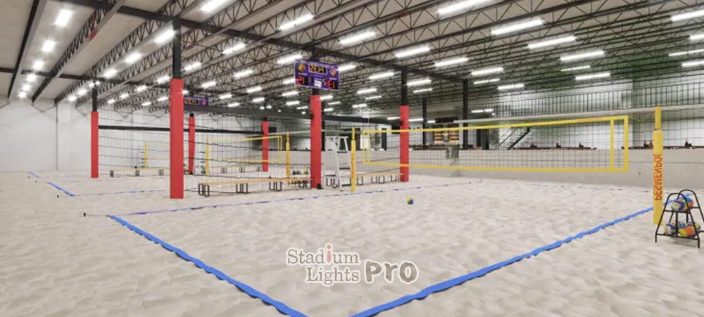 indoor beach volleyball court high bay light