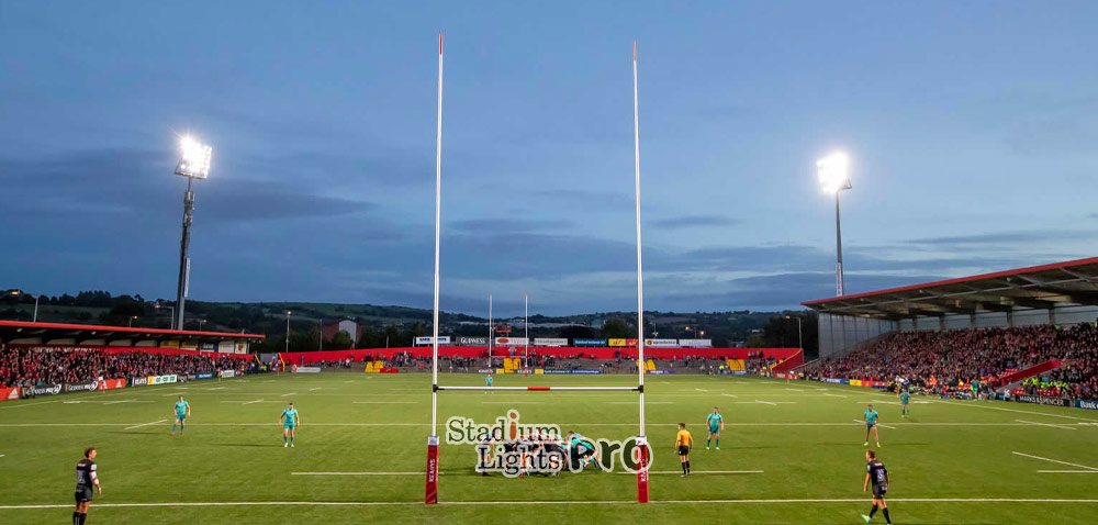 led lights for rugby field