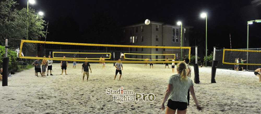 lighting requirement of volleyball court