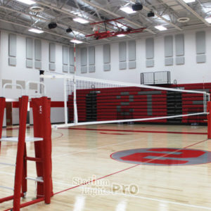 Volleyball Court Lighting Design and Layout - SLights Pro