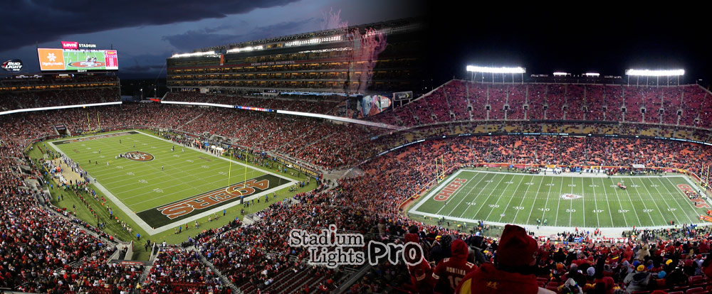 running cost of nfl stadium light