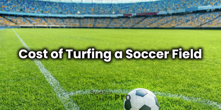soccer field turf cost