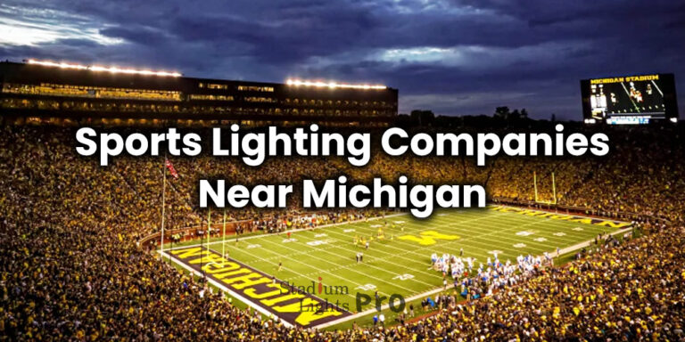 sports lighting companies near Michigan