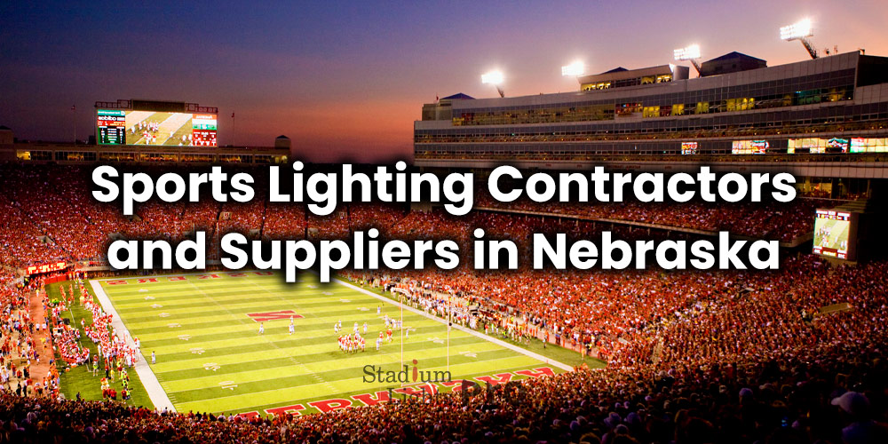 sports lighting companies near Nebraska