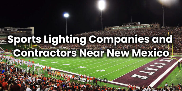 sports lighting contractors near New Mexico