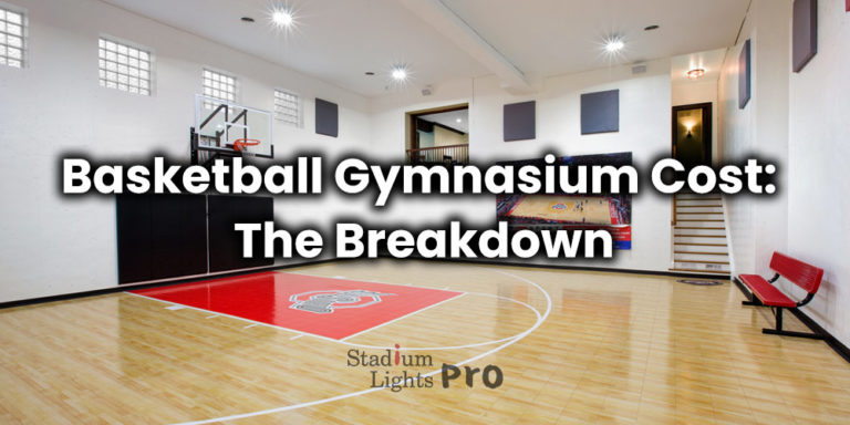 the breakdown of basketball gym cost