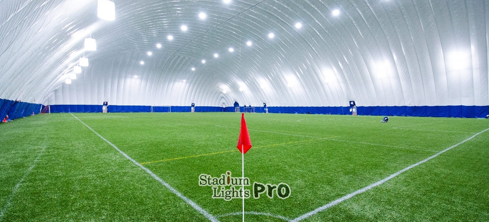 use LED can reduce sports dome lighting cost
